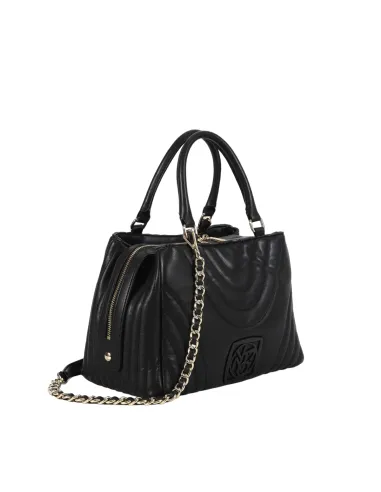 Ynot Stripe women's hanbag with three...