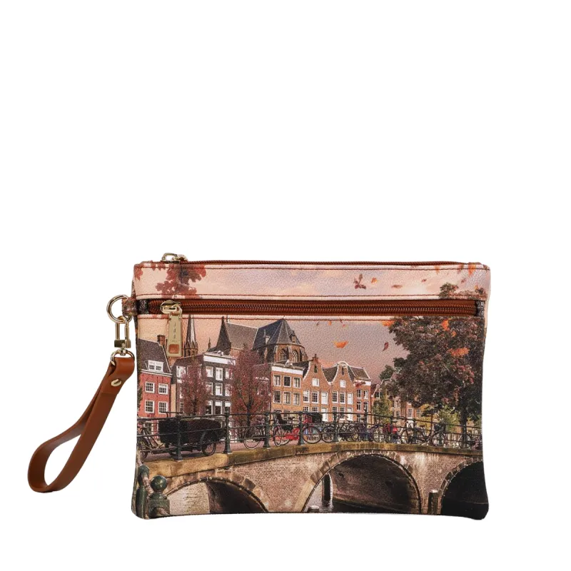 Bustina con manico media Ynot, Autumn River