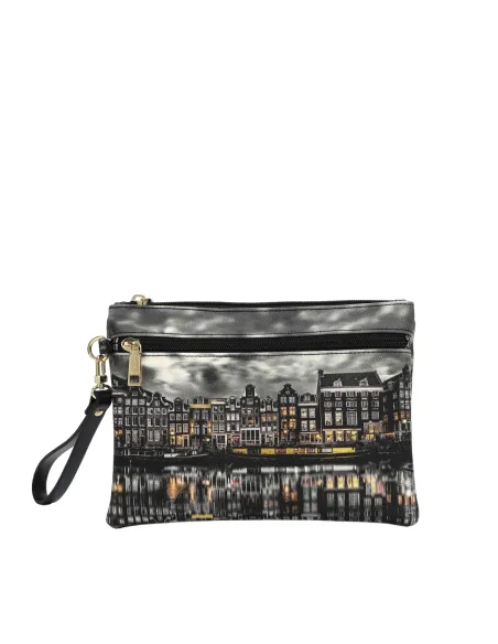 Ynot mittelgroße Tasche mit abnehmbarem Griff, Mirror