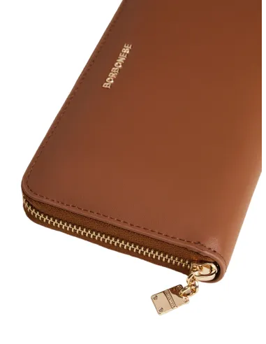 Damenbrieftasche aus Leder mit...