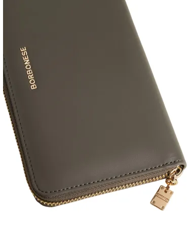 Damenbrieftasche aus Leder mit...