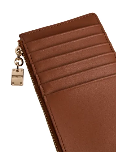 Bustina in pelle porta carte di...