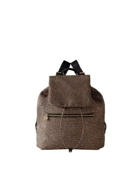 Zainetto medio Borbonese, OP Naturale-Nero