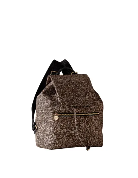 Borbonese Jet Damenrucksack mit Klappe