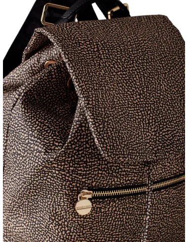Borbonese Jet Damenrucksack mit Klappe