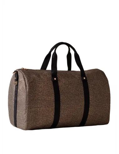 Borbonese Reisetasche aus recyceltem...