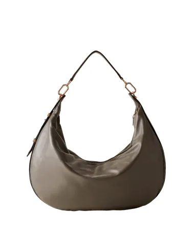 Borsa hobo grande in pelle Borbonese,...