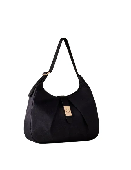 Borbonese Cortina women's shoulder bag, black