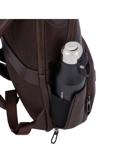 Zaino in pelle PQ Rhino porta pc da 14, blu