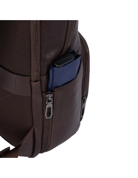 Zaino in pelle PQ Rhino porta pc da 14, blu