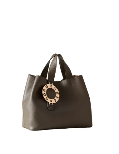 Borbonese 011 Zweihandtasche aus...