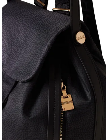 Borbonese Damen-Rucksack mit Henkel,...