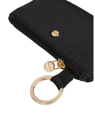 Borbonese key case in recycled fabric...