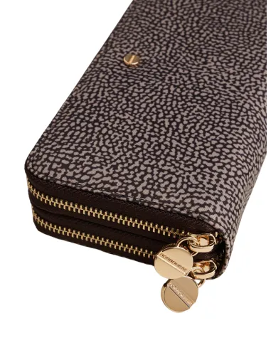Borbonese women's wallet with two...