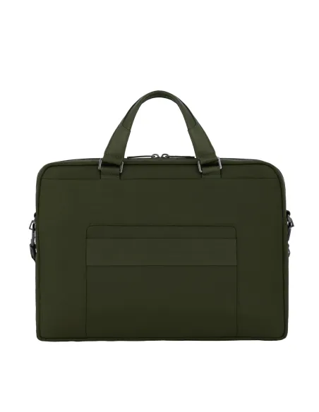 Piquadro Wallaby Two-handle laptop briefcase, green