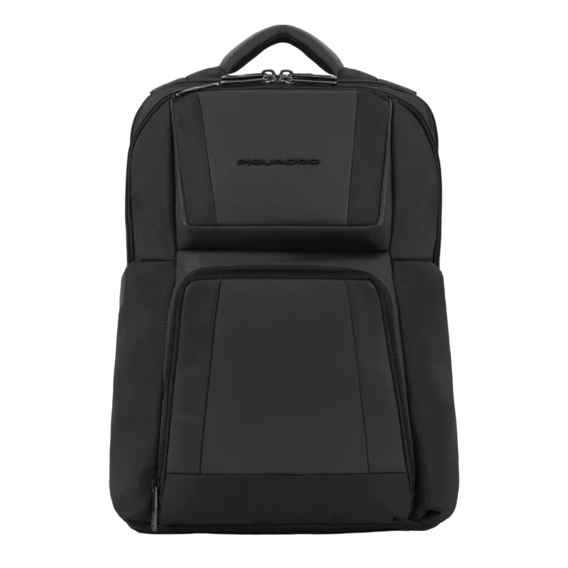 Zaino porta pc da 15,6" Piquadro Wallaby, nero