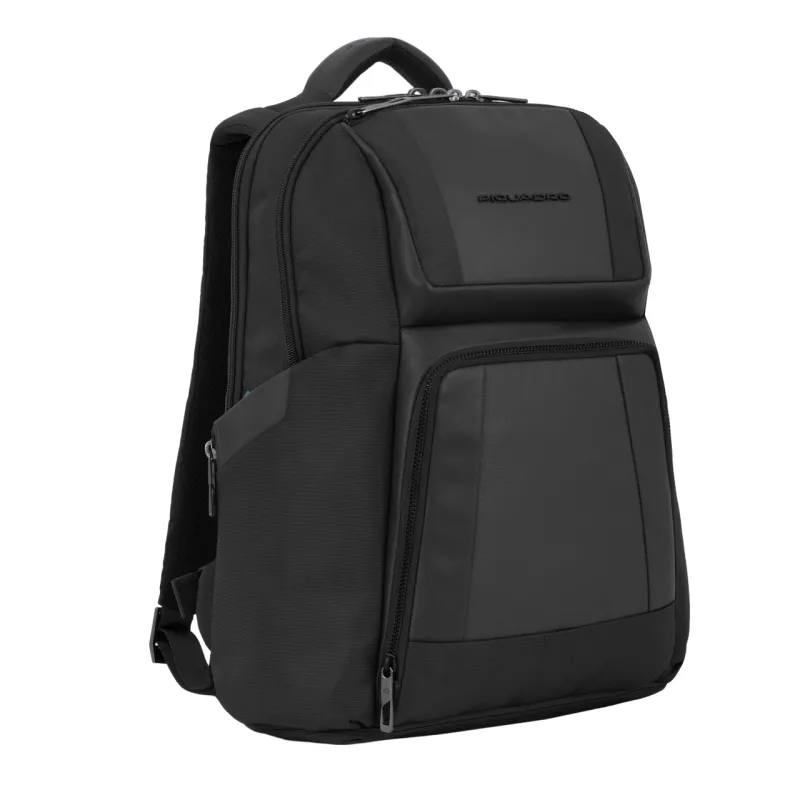 Zaino porta pc da 15,6" Piquadro Wallaby, nero 2
