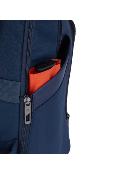 Piquadro Wallaby computer and iPad®Pro 12.9" backpack in recycled fabric, black