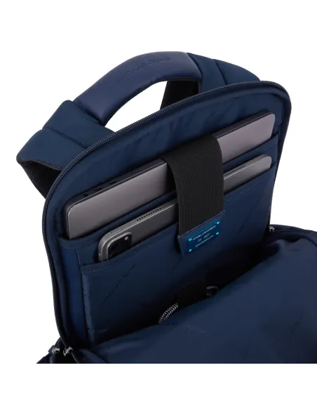 Piquadro Wallaby computer and iPad®Pro 12.9" backpack in recycled fabric, green