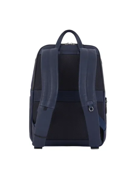 Zaino in pelle PQ Rhino porta pc da 14, blu