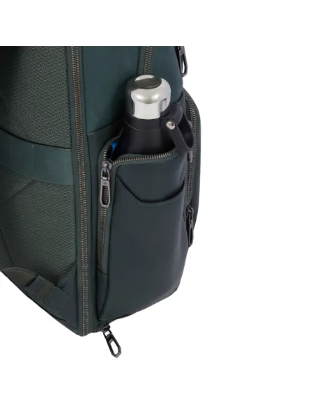 Piquadro Rhino computer and iPad®Pro 12.9" backpack with anti-theft cable, black