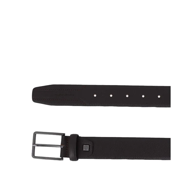 Piquadro Rhino men's leather belt, dark brown 2