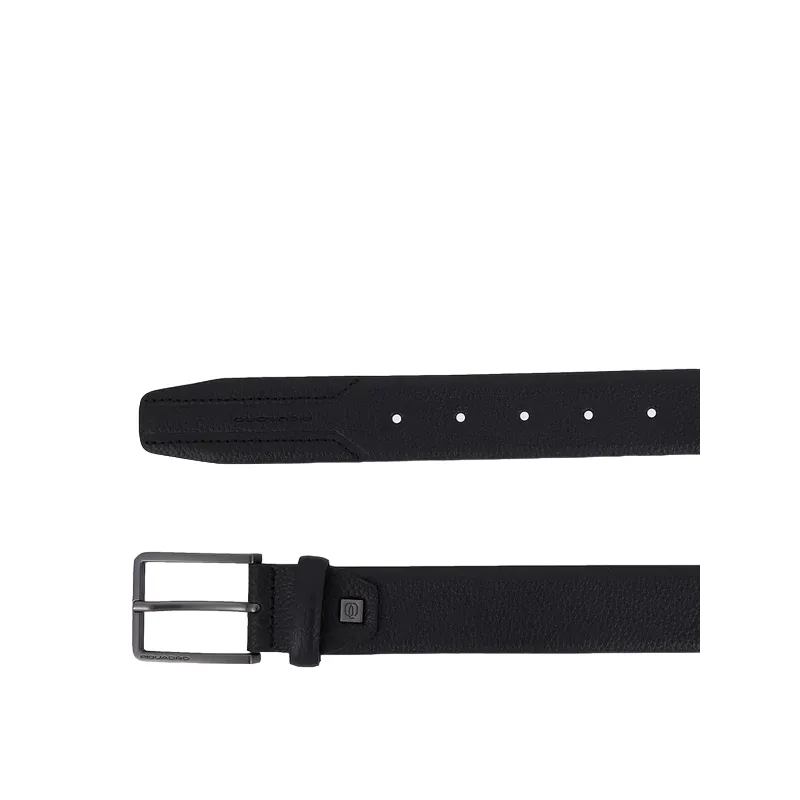Piquadro Rhino Herren Ledergürtel, schwarz 2