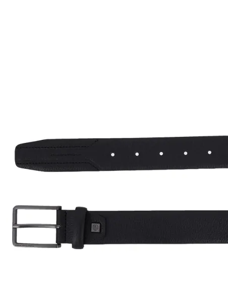 Piquadro Rhino Herren Ledergürtel, schwarz
