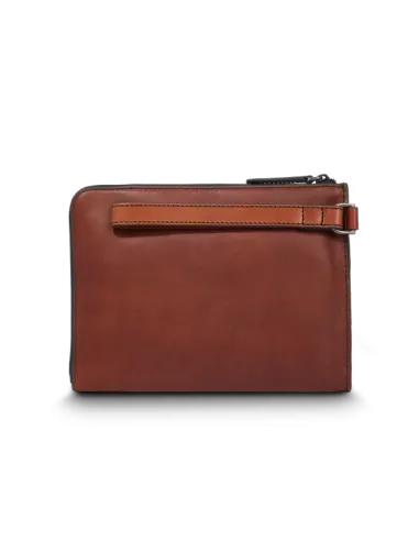 Pochette in pelle The Bridge Damiano,...