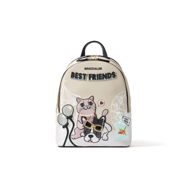 Braccialini Allround women's backpack with two compartments