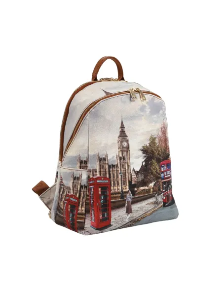 Ynot Large women's backpack with two compartments, london street