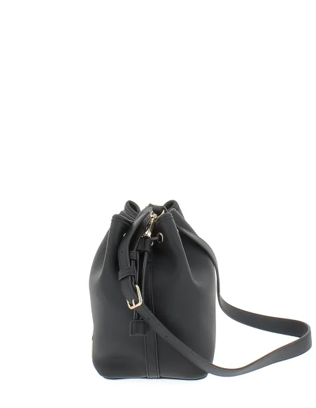 Love Moschino kleine Eimertasche für Frauen, schwarz
