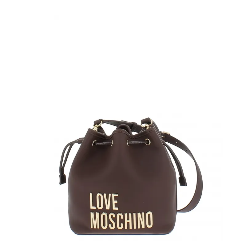 Borsa a secchiello Love Moschino, t.moro