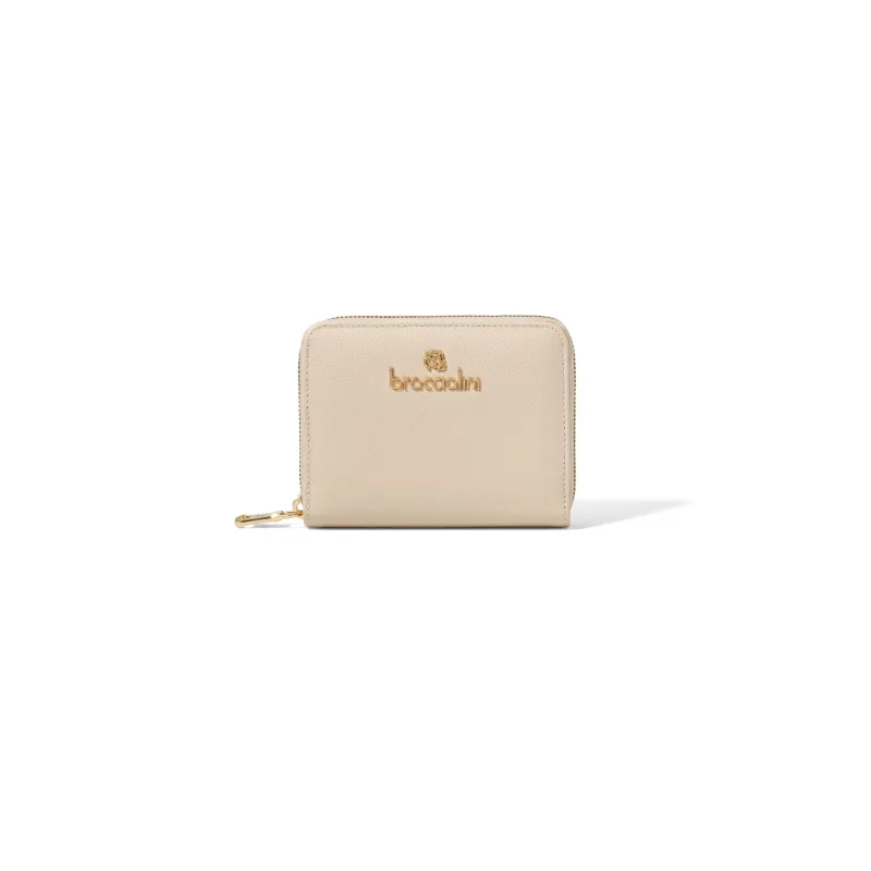 Braccialini Basic Small Women's Leather Wallet with Zip...