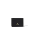Braccialini Basic women's leather wallet with external coin pocket, black