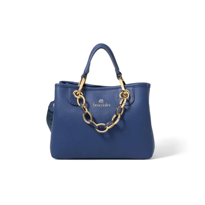 Braccialini Beth small handbag, blue