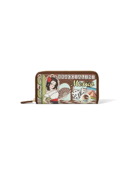 Braccialini Cartoline women's wallet, Mexico