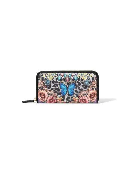 Portafogli Braccialini Beth Special, Butterfly Blu