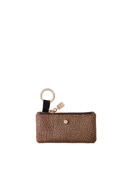 Borbonese women's key pouch, OP Natural