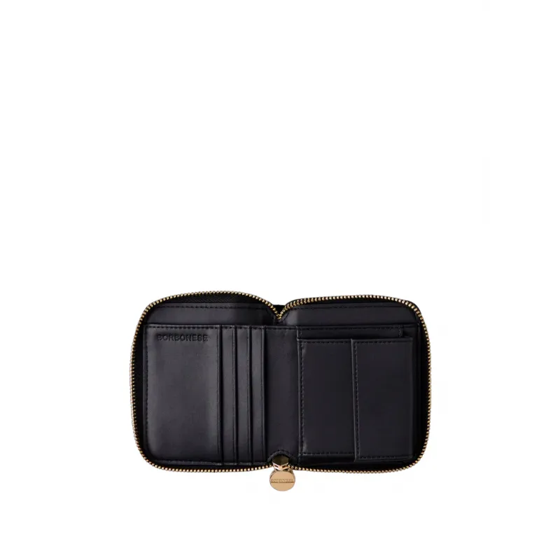 Kleines Damen Portemonnaie mit Reißverschluss Borbonese,... 2
