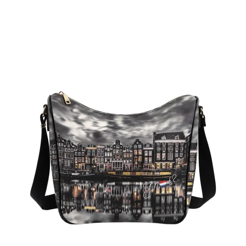 Damen-Umhängetasche mit Reißverschluss, Ynot mirror