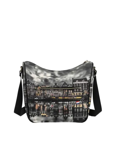 Ynot women's shoulder bag with zip...