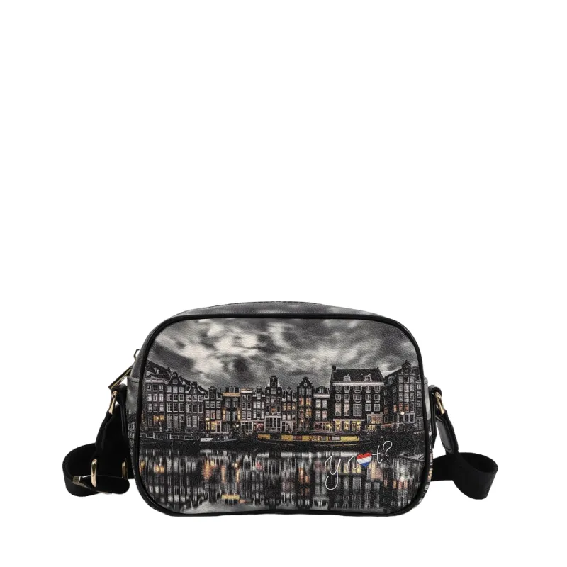 Ynot medium-sized women's cross-body bag, mirror