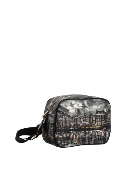 Ynot medium-sized women's cross-body bag, mirror