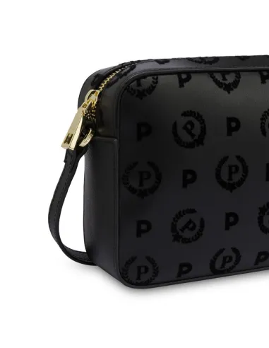 Pollini Heritage Flock cross-body...