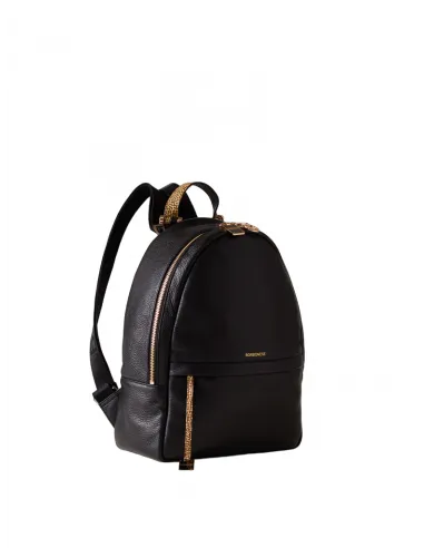 Borbonese women's leather backpack,...