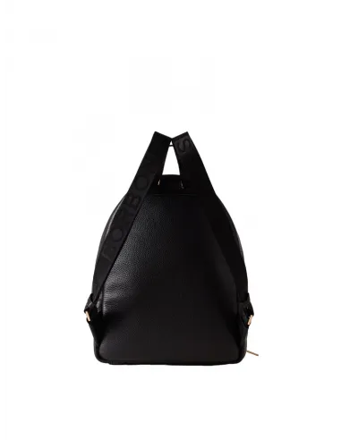 Borbonese women's leather backpack,...