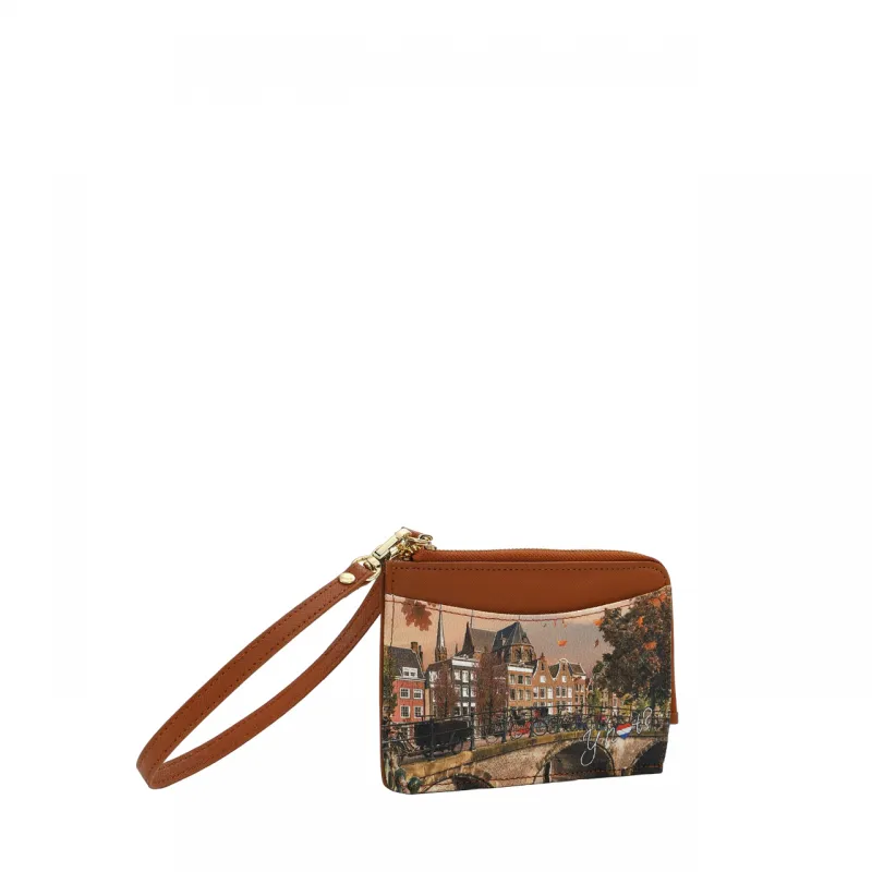 Coin pouch with credit card slots Ynot, autumn river 2