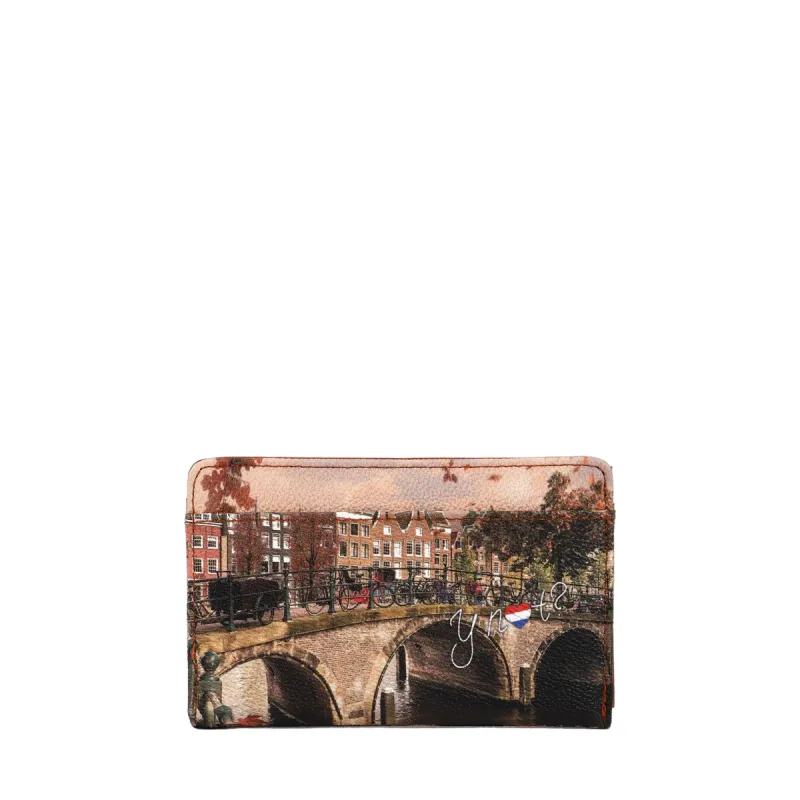 Porta carte di credito Ynot, autumn river