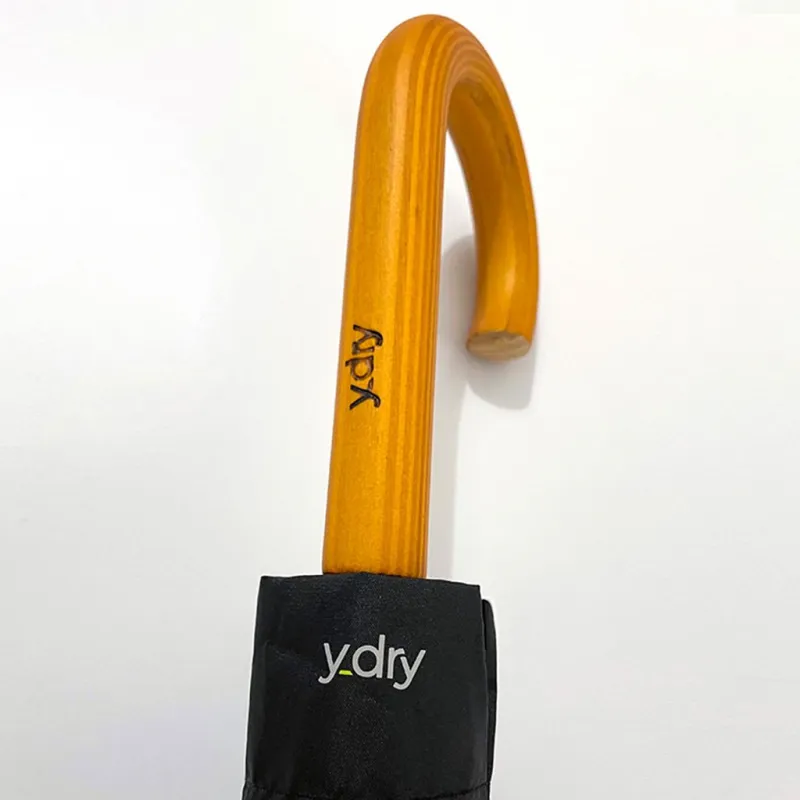 Y_Dry Milord, Long automatic umbrella for men, black 2